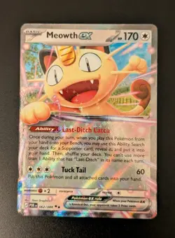 Meowth Ex 062/088 Perfect Order Holo M/NM Pokemon TCG - Image 1
