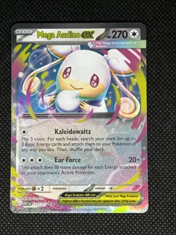 Pokemon Mega Audino EX Full Art Holo 172/217 ASC 270 HP - Image 1