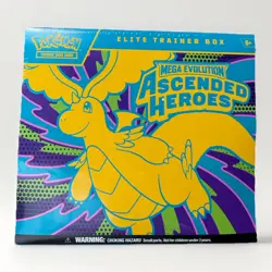 Pokemon TCG Ascended Heroes Elite Trainer Box (ETB) Sealed - Image 1