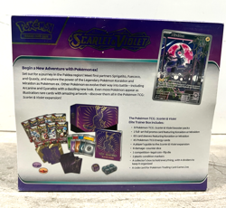 Pokemon TCG Scarlet and Violet (Miraidon) Elite Trainer Box NEW SEALED - Image 3