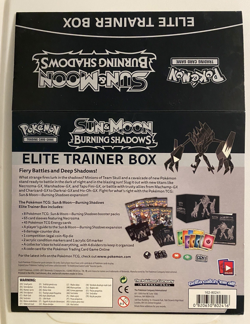 Pokemon Sun Noon Burning Shadows ETB Poster Sleeve ONLY - Image 2