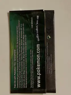 EMPTY Pokemon Generations VENUSAUR 20th Anniversary Booster Pack - Image 2