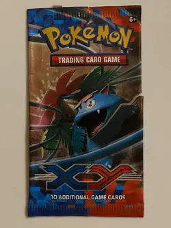 EMPTY Pokemon XY Base M MEGA VENUSAUR Booster Pack TORN DAMAGED - Image 1