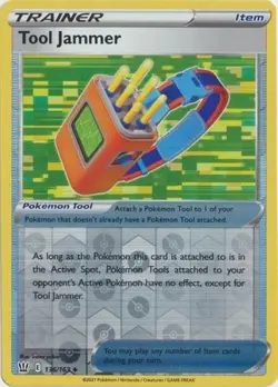 TOOL JAMMER 136/163 BATTLE STYLES POKEMON (REVERSE HOLO, NM) - Image 1