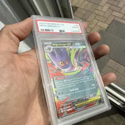 2025 POKEMON PFL EN-PHANTASMAL FLAMES #056 MEGA GENGAR EX PSA 10 - Image 3
