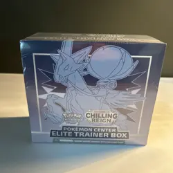 Pokemon TCG: Chilling Reign Pokemon Center Elite Trainer Box ETB New Sealed 🔥 - Image 1