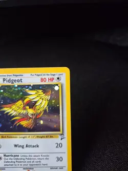 Pokemon Pidgeot TCG Base Set 2 Holo Unlimited Rare Card 14/130 NM Condition - Image 2
