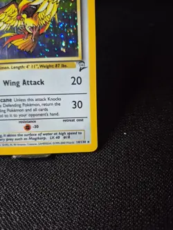 Pokemon Pidgeot TCG Base Set 2 Holo Unlimited Rare Card 14/130 NM Condition - Image 5