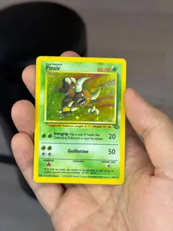 Pokemon TCG Pinsir Jungle 9/64 Holo Unlimited Holo Rare - Image 1