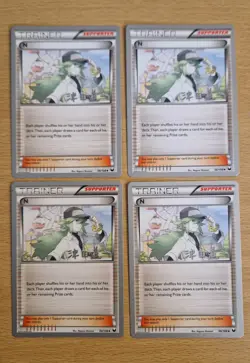 Pokemon TCG Dark Explorers World Championship 2014 Trainer Bundle N x4. - Image 1
