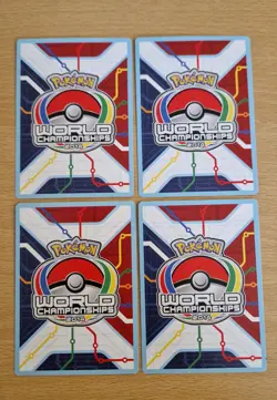 Pokemon TCG Dark Explorers World Championship 2014 Trainer Bundle N x4. - Image 2
