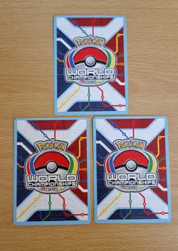 Pokemon TCG Dark Explorers World Championship 2014 Bundle Professor Juniper x3 - Image 2