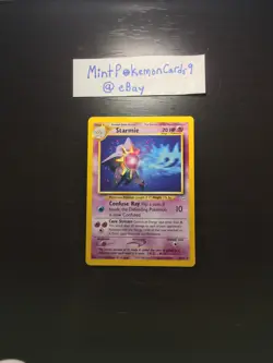 Starmie - 25/64 - Non Holo Rare - Neo Revelations Set Pokemon - Near Mint+/Mint - Image 1