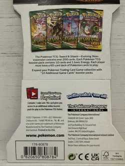 4 Pokemon TCG Evolving Skies Set-Sleeved Blister Booster Packs-Factory Sealed - Image 4