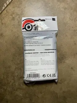 Pokemon X Van Gogh Museum Sleeves Pikachu with Grey Felt Hat - SEALED Pack Of 65 - Image 2