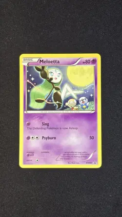 Meloetta BW68 NM Pokemon Black & White Promo Series - Image 1