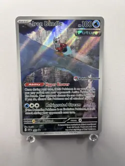 Iron Bundle Pokemon TCG Scarlet & Violet Promo Holo 100 HP Basic 066 English - Image 3