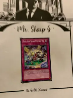 AND THE BAND PLAYED ON - 1st EDITION PRIO-EN079 ENGLISH Yu-Gi-Oh! CARD COMMON - Image 2