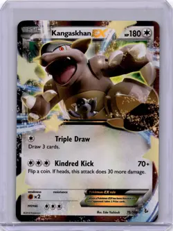 Pokemon Kangaskhan EX Ultra Rare XY - Flashfire 78/106 LP - Image 1