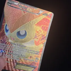 Pokemon Victini EX Full Art 131/135 Plasma Storm Damaged (read description) - Image 2