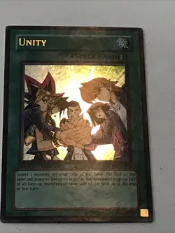 Yu-Gi-Oh! “UNITY” Ultra Rare Limited Ed Shonen Jump Promo JUMP-EN006 NM - Image 2