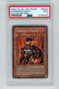 YUGIOH Command Knight CT1 EN003 Secret Rare PSA 9 MINT - Image 1