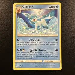 Glaceon SM238 Black Star PROMO Non-Holo Pokemon Card Near Mint NM - Image 1