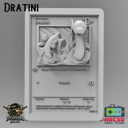 Pokemon 3D Printed Card - DRATINI - Image 2