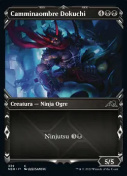 MTG Magic NEO Kamigawa Neon Dynasty - 1x ITA NM 339 C Camminatore Dokuchi - Image 1