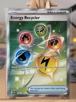 Pokemon TCG Energy Recycler 108/088 Perfect Order Ultra Rare NM - Image 1
