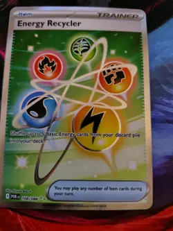 Energy Recycler Trainer Card 108/088 Perfect Order POR Pokemon TCG Ultra Rare - Image 1