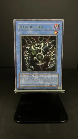 Yugioh Relinquished SDP-001 Ultra Rare Unlimited Edition LP Vintage - Image 1