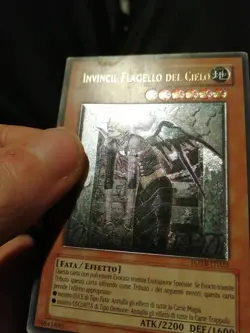 Yugioh Invincil Flagello del Cielo FOTB-IT023 Rara Ultimate Ita - Image 2