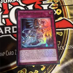 MZMU-EN126 Dominus Impulse Ultra Rare YuGiOh! NEW - Image 1