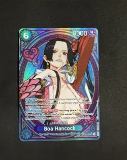 Boa Hancock EB03-026 SP Super Rare Foil Character Card One Piece English - Image 1