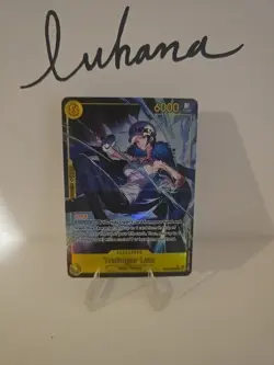 One Piece CCG English Trafalgar Law SEC Alt Art EB03-062 NM Heroine Edition - Image 1