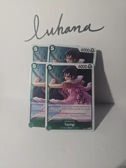 One Piece TCG OP14-029 Tashigi X4 Playset Card Game CCG English - Image 1