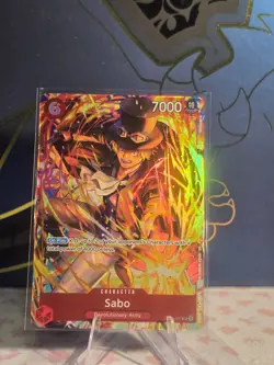One Piece Sabo P-044 Promotion Red English - Image 1