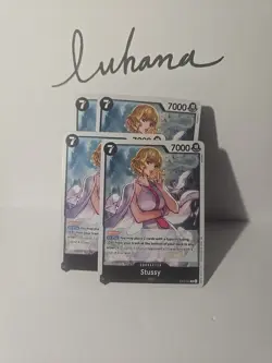 One Piece TCG - Stussy EB03-043 Foil Playset (x4) - The Heroines Edition NM - Image 1