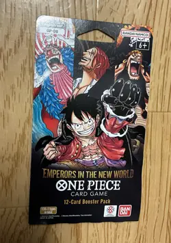 One Piece OP-09 Emperors in the New World One Piece Sleeved Booster Pack English - Image 1