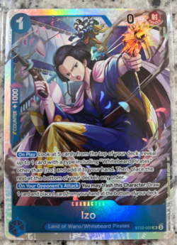 IZO ST22-005 Starter Deck 22: Ace & Newgate Foil - One Piece SR - Image 1