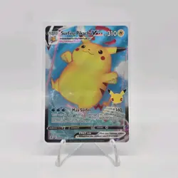 Surfing Pikachu VMAX 009/025 Full Art Celebrations Pokemon Card TCG Pack Fresh - Image 1