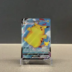 Pokemon TCG Surfing Pikachu VMAX Ultra Rare Card Celebrations 009/025 - Image 1