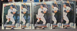 Kevin McGonigle 🔥 1st Bowman 5 Card Lot 🔥 Chrome Paper Prospect Detroit Tigers - Image 1