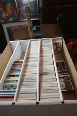 Lot of 2500 Plus MLB Baseball Trading Cards 1980's-2010's Approx 2500 - Image 1