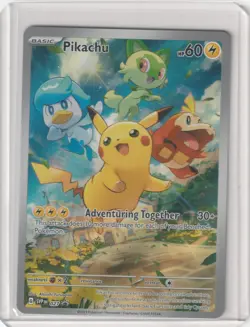 Pikachu - Promo SV: Scarlet & Violet Promo Cards 027 NM - Image 1