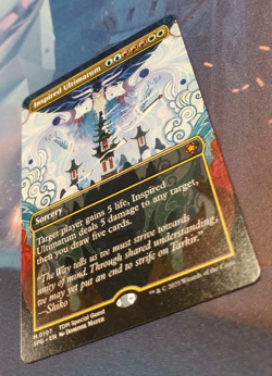 Inspired Ultimatum (Borderless) - Dragonstorm Special Guest - NM (see pics) MTG - Image 3