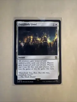 MTG Everybody Lives! WHO 0018 R NM Regular - Image 1