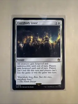 MTG Everybody Lives! WHO 0018 R NM Regular - Image 2