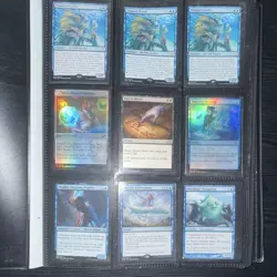 Magic: The Gathering Lot - Blue Foil & Regular, Thassa, Barrin, Brinelin, Sets … - Image 2
